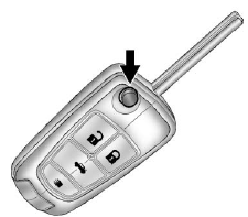 Press the button on the RKE transmitter to extend the key. Press the button and the key blade to retract the key.
