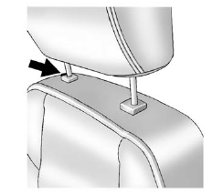 The height of the head restraint can be adjusted. Pull the head restraint up