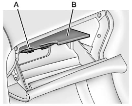 Lift up on the lever to open it.