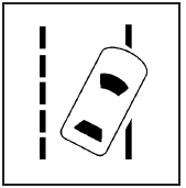For vehicles with the lane
