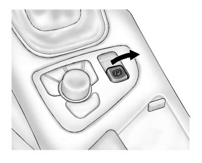 The vehicle has an Electric Parking Brake (EPB). The switch for the EPB is on the center console.