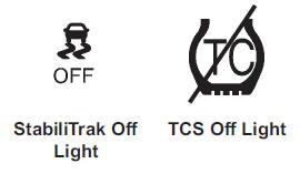 StabiliTrak can be turned off if needed by pressing and holding g until