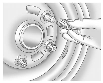 9. Remove all of the wheel nuts.