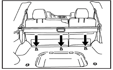 Do not secure a child restraint in the right front