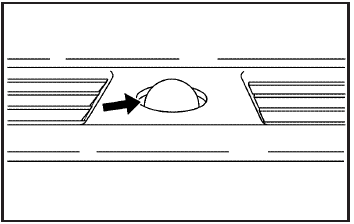 The solar sensor, located in the defrost grille, in the