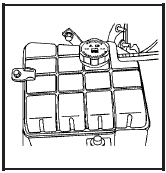 3. Fill the coolant surge