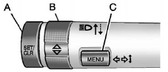 A. SET/CLR: Press to set or clear