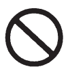 A circle with a slash through it is a safety symbol which means “Do Not,” “Do not do this,” or “Do not let this happen.”