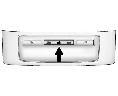The interior lamps control located in the overhead console controls both the front and rear interior lamps.