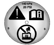 1. Remove the coolant surge tank pressure cap when the cooling system, including the coolant surge tank pressure cap and upper radiator hose, is no longer hot.