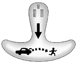 There is an emergency trunk release handle located inside the trunk on the trunk