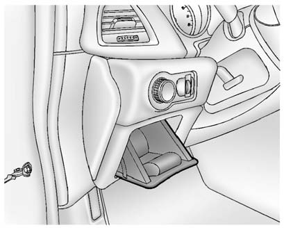 The instrument panel fuse block is on the driver side of the instrument panel.