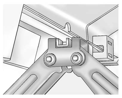 Make sure the jack lift head notch is placed in the flange notch.